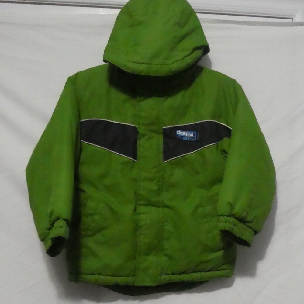 3SIXT - Deep Winter Tech | medium 6-7 years | Fleece Lined Hooded Winter Jacket